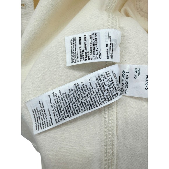 Levi's Premium Iconic White Chore Coat Utility Jacket Workwear Minimalist S - Picture 6 of 8
